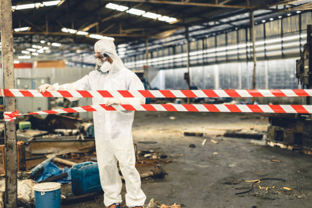 Professional Drug Lab Cleanup technician working in York, PA
